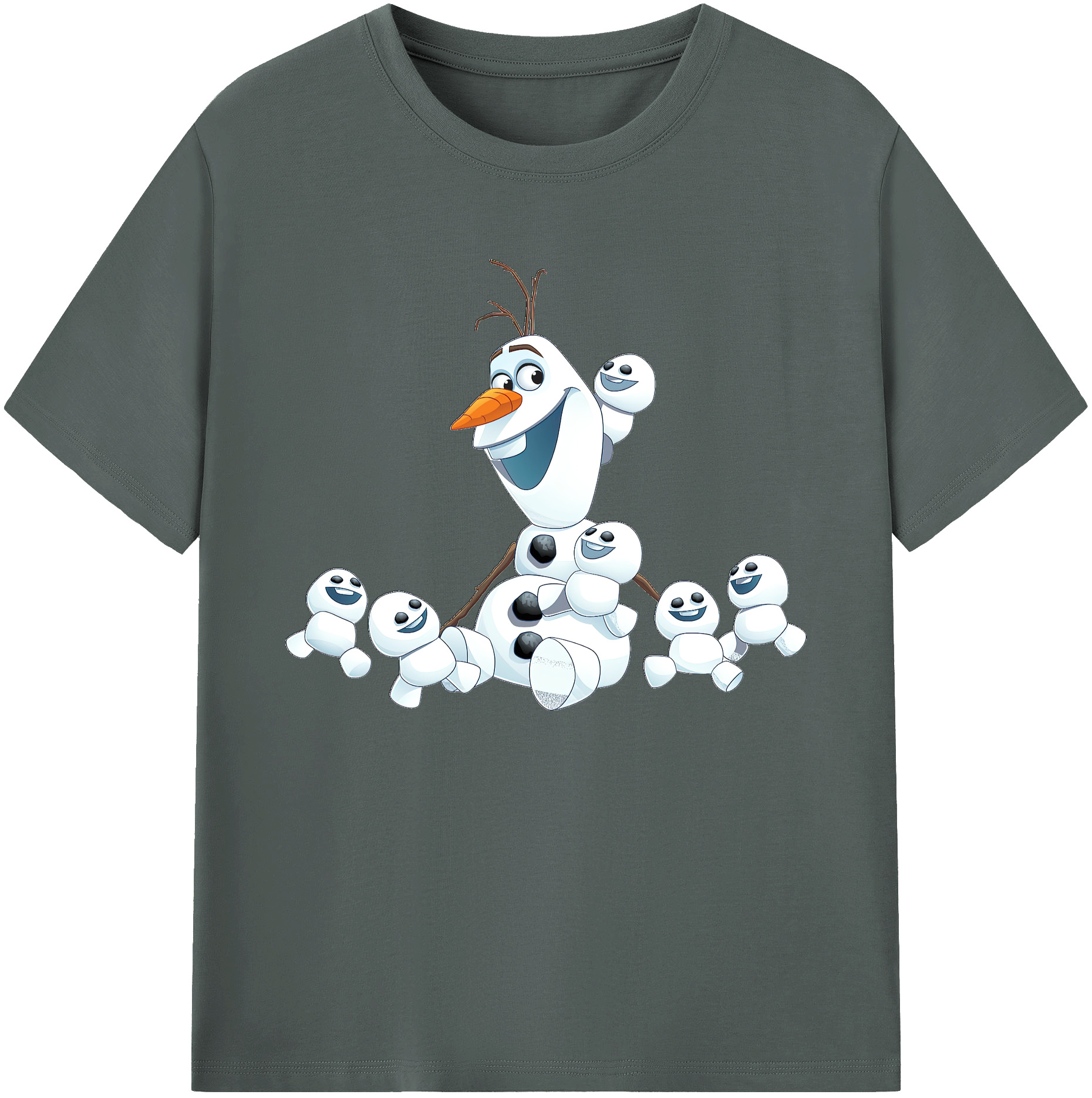 （画像用） アナと雪の女王 アンナ エルサ Frozen Anna Elsa 綿100％ メンズ半袖Tシャツ｜肌触りやわらか＆通気性